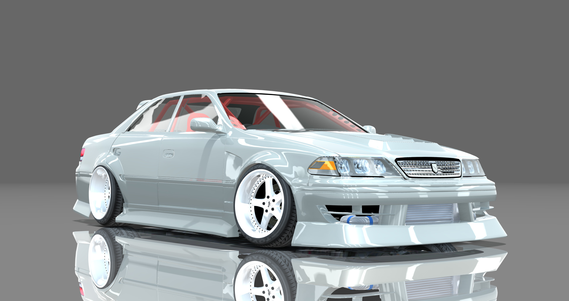 DTP Toyota JZX100 Mark2, skin silver