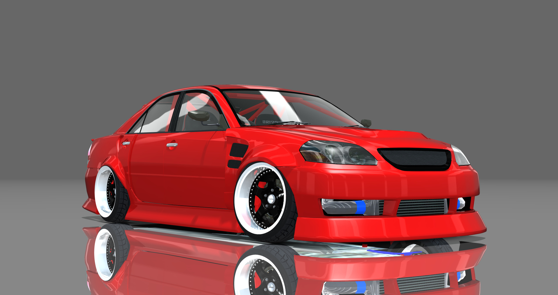 DTP Toyota JZX110 Mark2, skin red