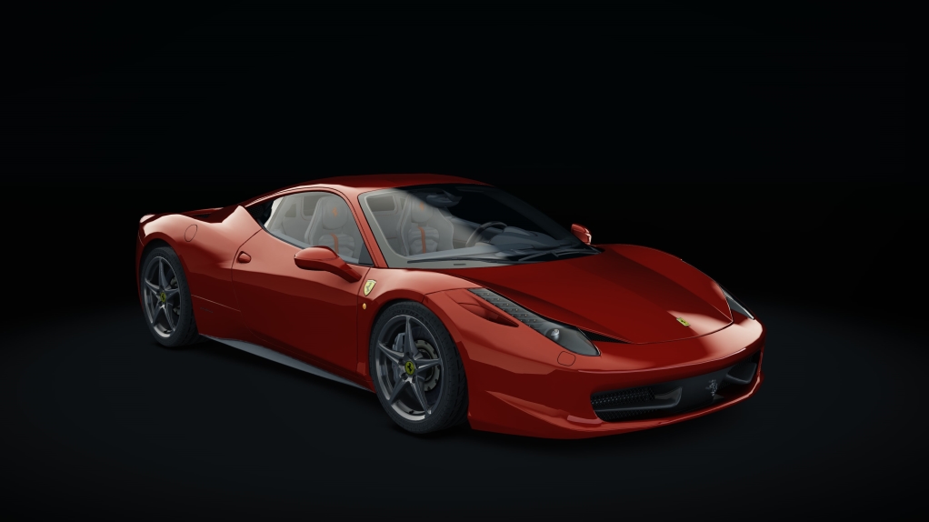 Ferrari 458 Italia Stage 3, skin 07_rosso_corsa