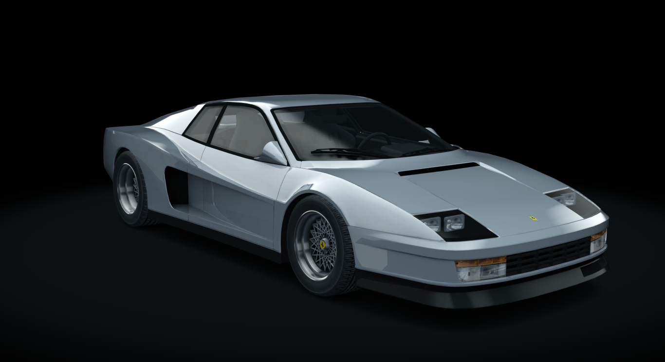 Ferrari Testarossa Tuned, skin 02_argento_metalizzato