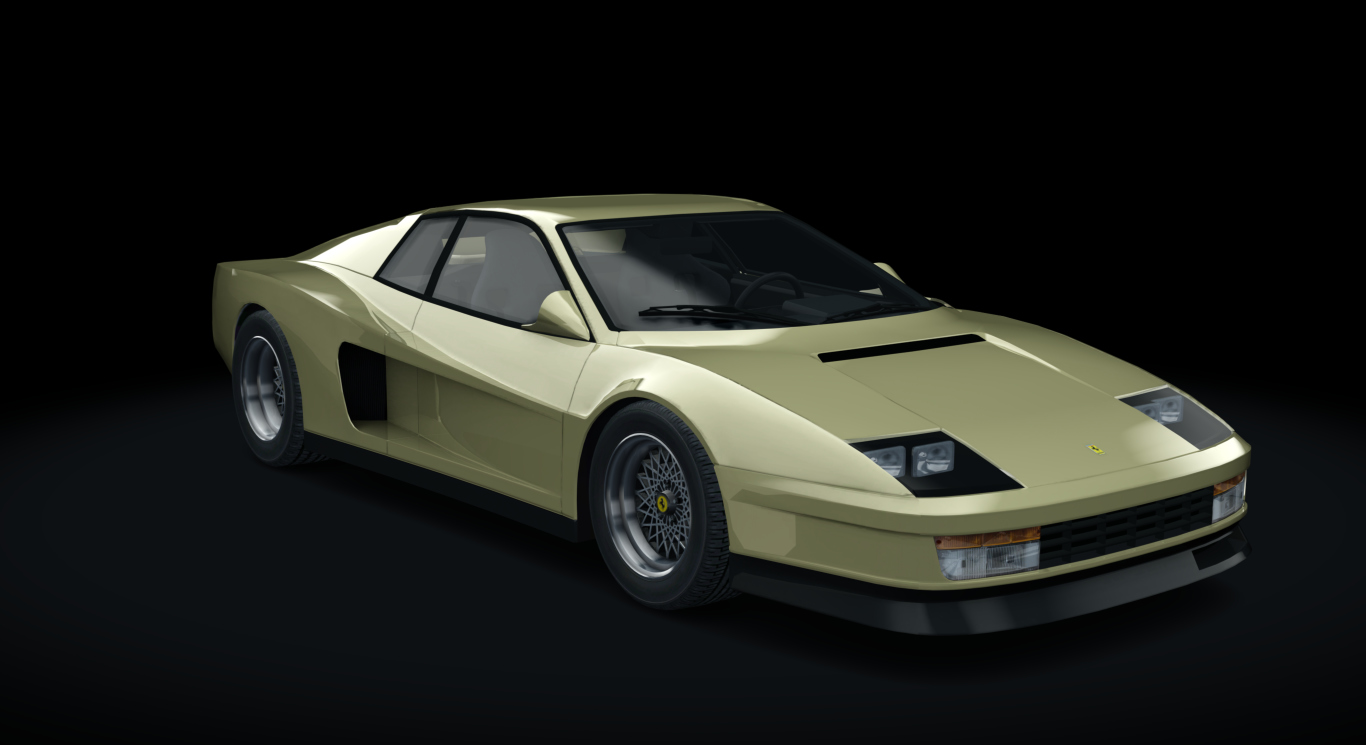 Ferrari Testarossa Tuned, skin 03_oro_chiaro_metalizzato