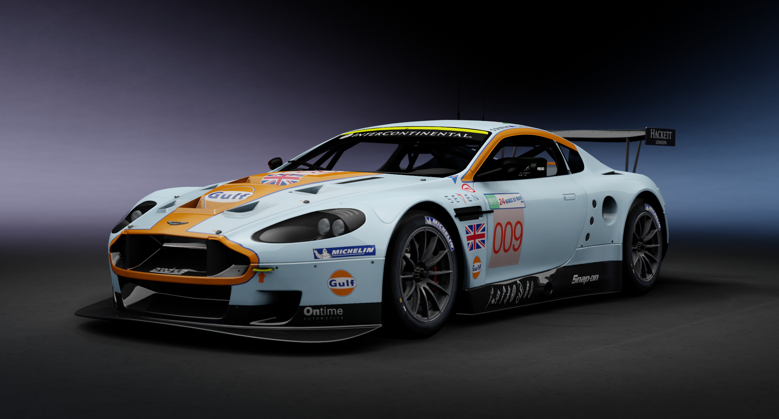 Aston Martin DBR9, skin 009 Gulf