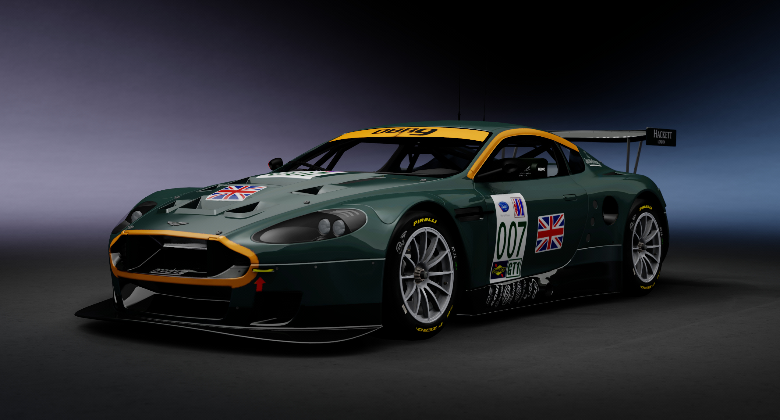 Aston Martin DBR9, skin Green3