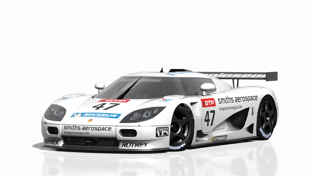 Koenigsegg CCGT FIA GT 2006, skin Koenigsegg Competition