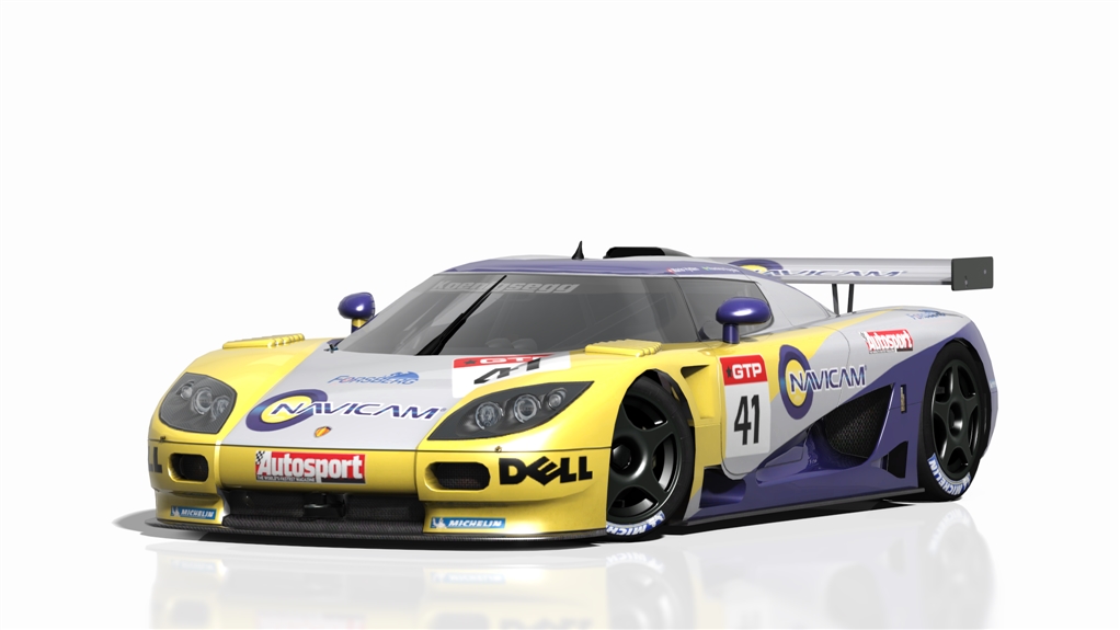 Koenigsegg CCGT FIA GT 2006, skin Team Navicam