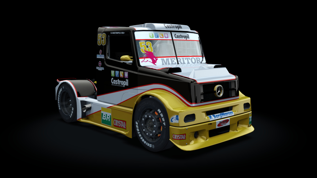 Mercedes-Benz L-series - Formula Truck, skin ABF_Desenvolvimento