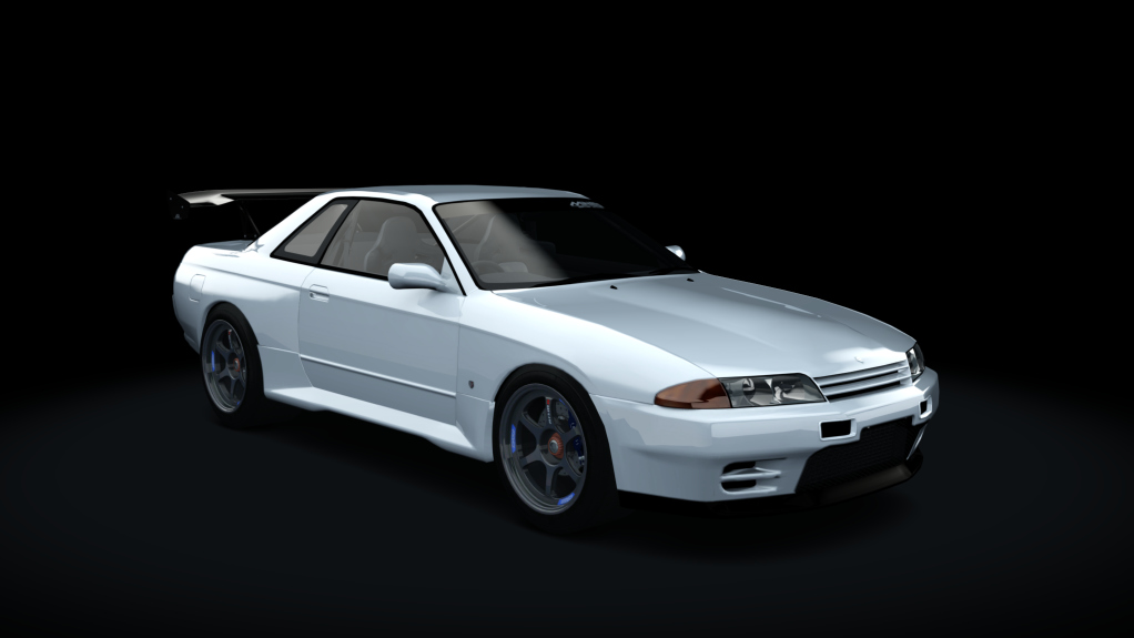 Nissan Skyline GT-R GBE-Built, skin crystal_white_pearl_metallic