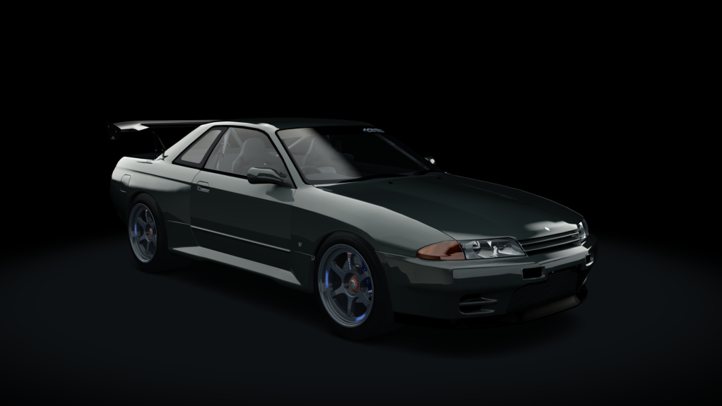 Nissan Skyline GT-R GBE-Built, skin gun_grey_metallic