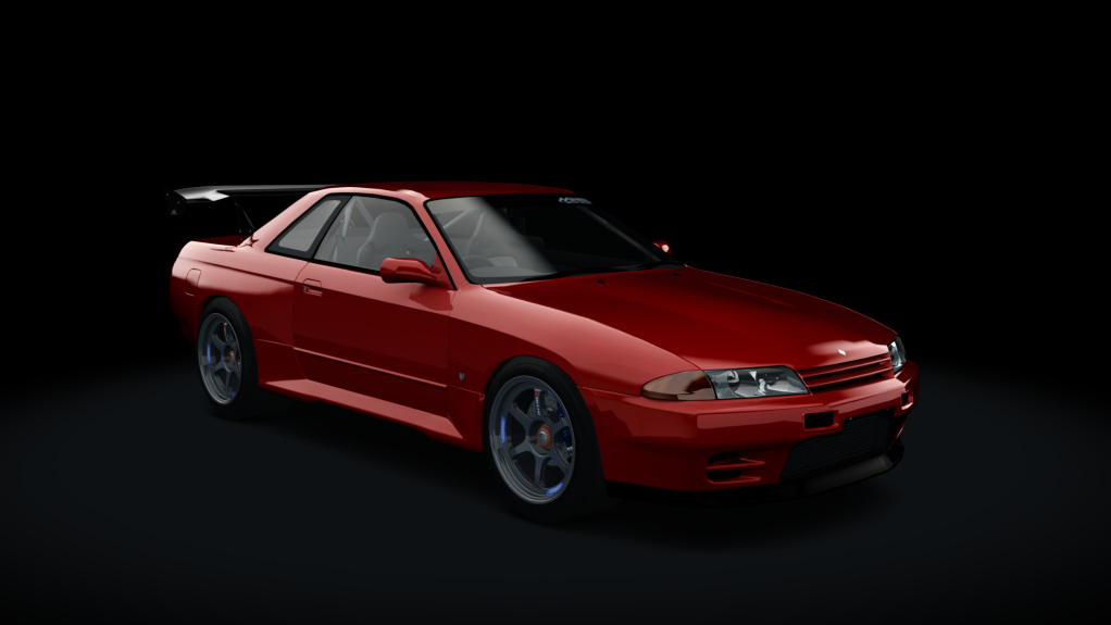 Nissan Skyline GT-R GBE-Built, skin red_pearl_metallic