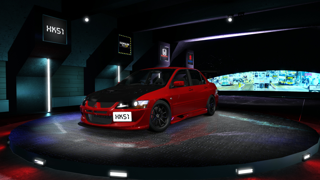 HK51 P1 Mitsubishi Lancer Evolution VIII, skin 03_palma_red