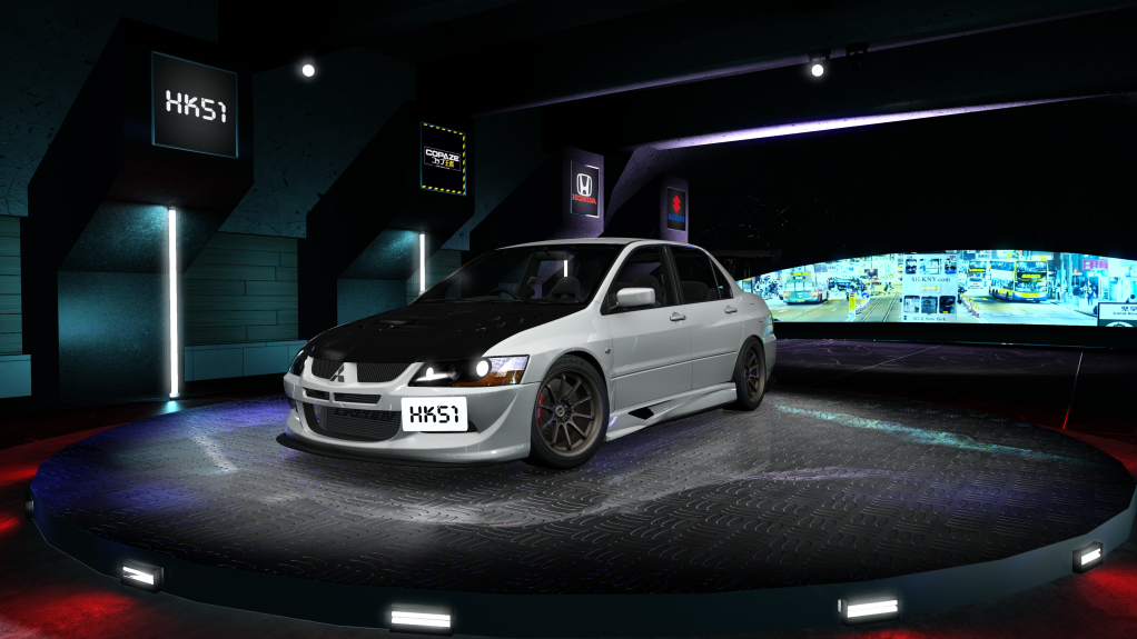 HK51 P1 Mitsubishi Lancer Evolution VIII, skin 04_scotia_white