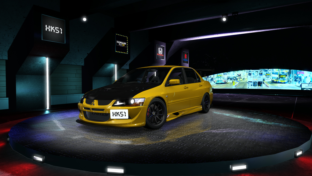 HK51 P1 Mitsubishi Lancer Evolution VIII, skin 05_dandelion_yellow