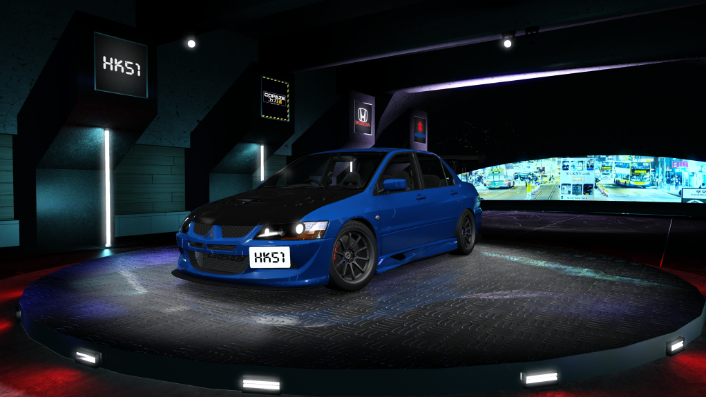 HK51 P1 Mitsubishi Lancer Evolution VIII, skin 07_lance_blue