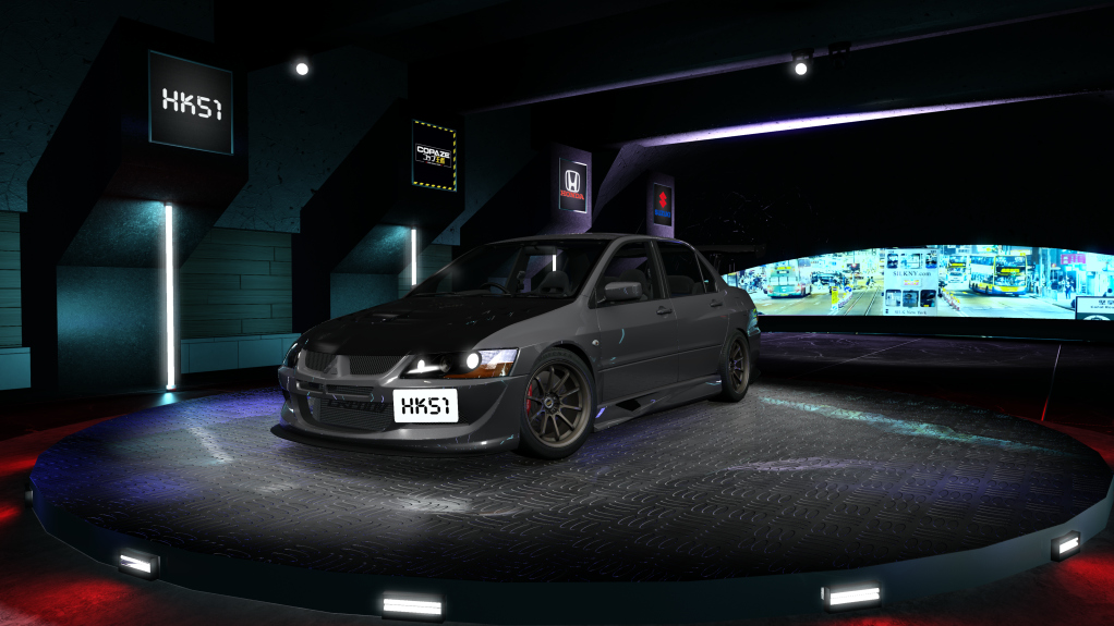 HK51 P1 Mitsubishi Lancer Evolution VIII, skin 08_cool_silver_met