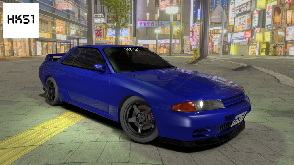 HK51 P1 Nissan Skyline GTR32, skin 02_Blue