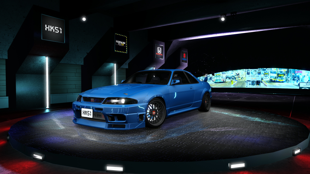 HK51 P1 Nissan Skyline GTR33, skin itsDraik_Champion_Blue