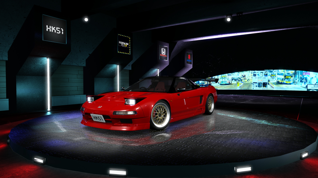 HK51 P1 Honda NSX NA1, skin 07_formula_red