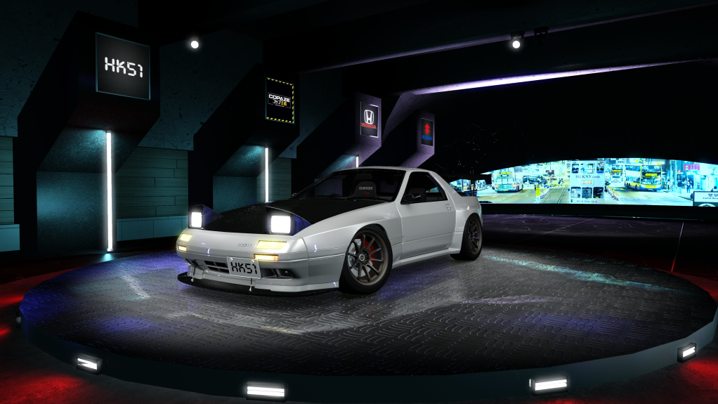 HK51 P1 Mazda RX7 FC3S, skin 04_Crystal_White