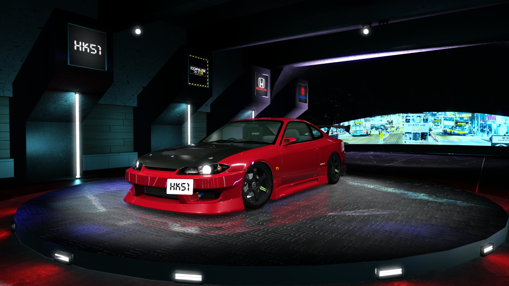 HK51 P1 Nissan Silvia Spec-R S15, skin Super_Red