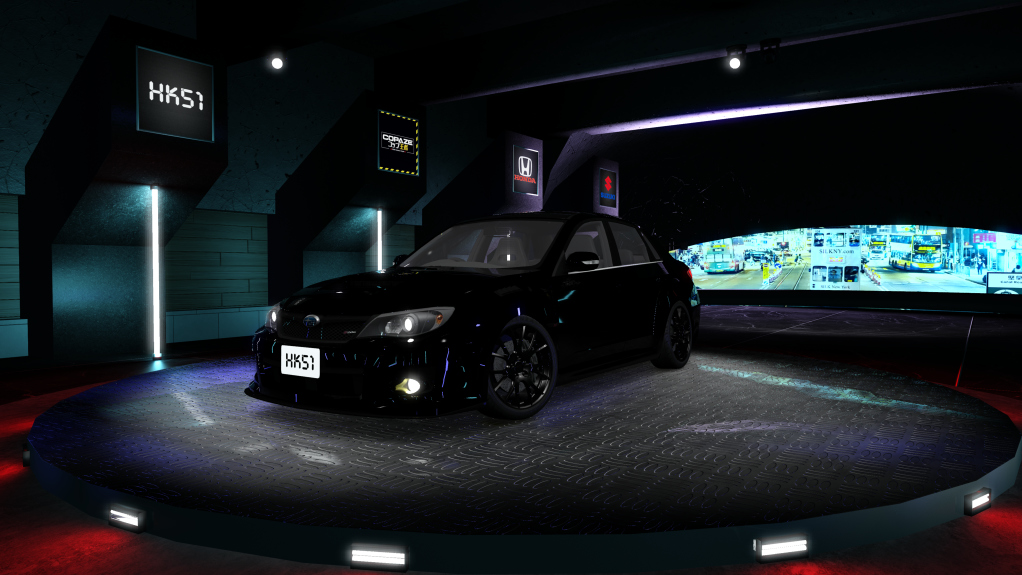 HK51 P1 Subaru Impreza WRX STi S206, skin 05_Obsidian_Black_Pearl