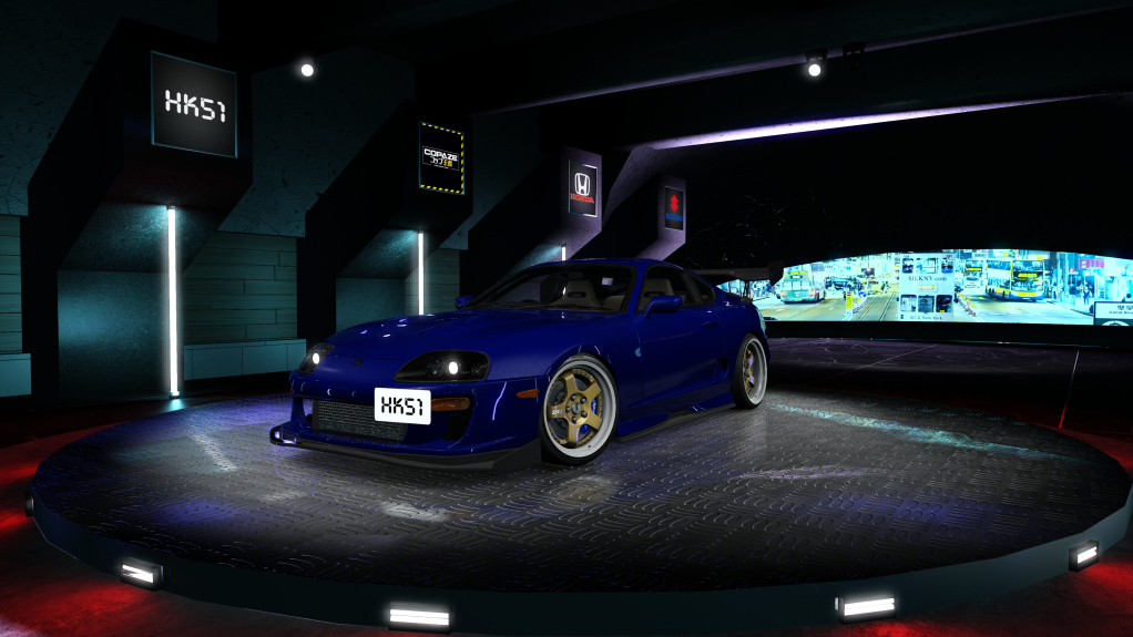 HK51 P1 Toyota Supra A80, skin 06_dark_blue_pearl