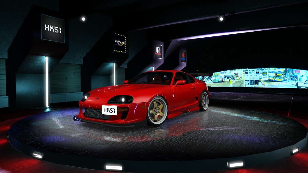 HK51 P1 Toyota Supra A80, skin 0_red