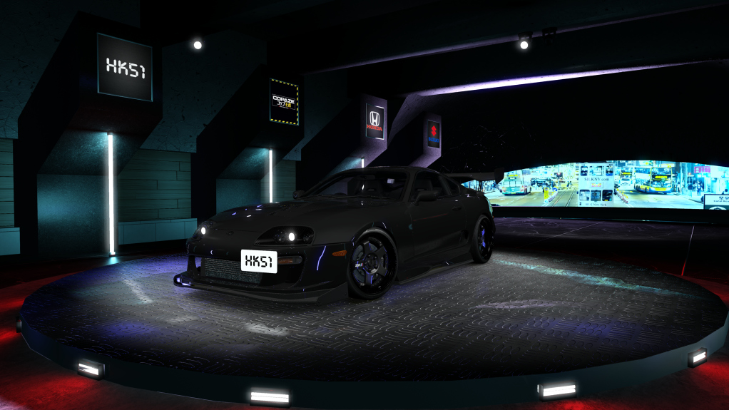 HK51 P1 Toyota Supra A80, skin 12_all_black