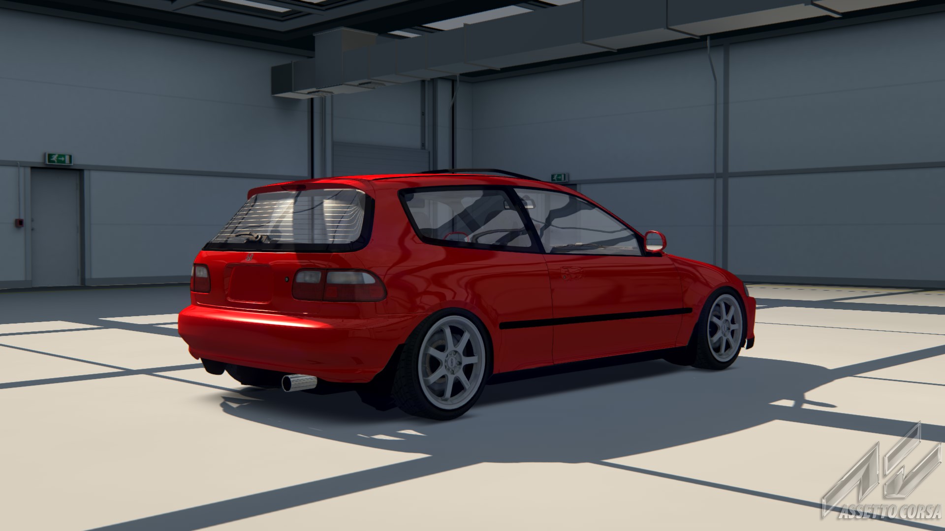 Civic VTi EG6, skin Red