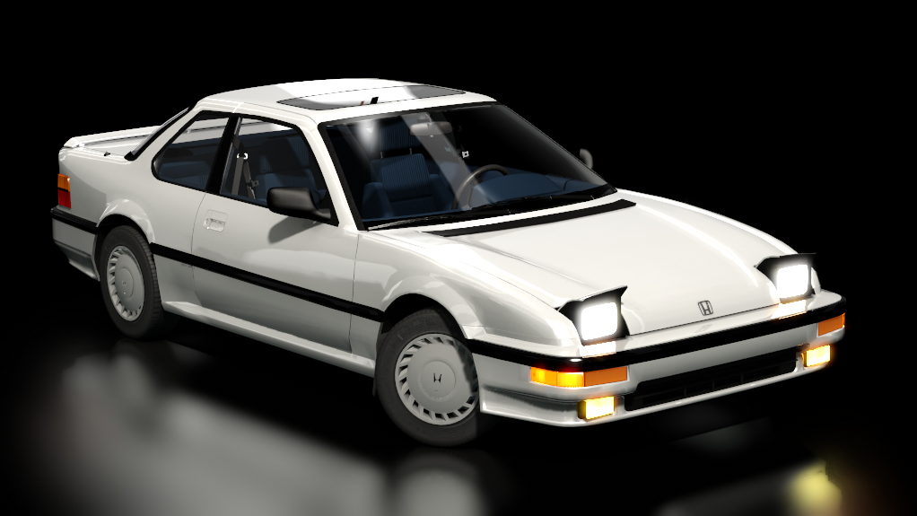 Honda Prelude 2.0Si 1988, skin polarwhite