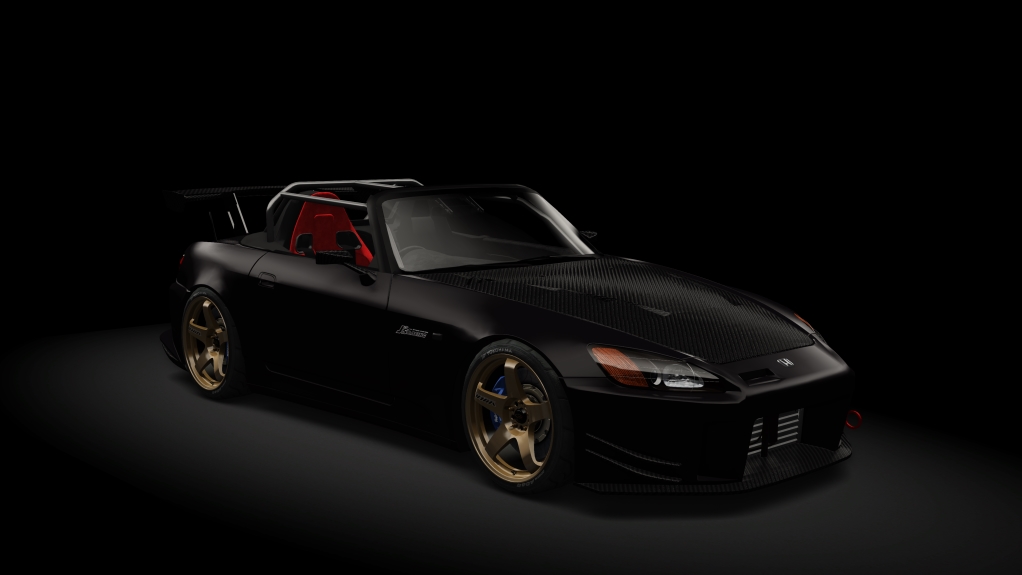 Honda J's Racing S2000, skin Coal_Black