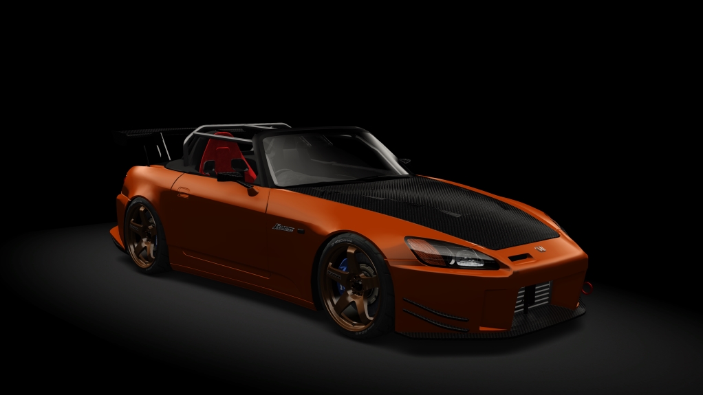 Honda J's Racing S2000, skin Dark_Orange