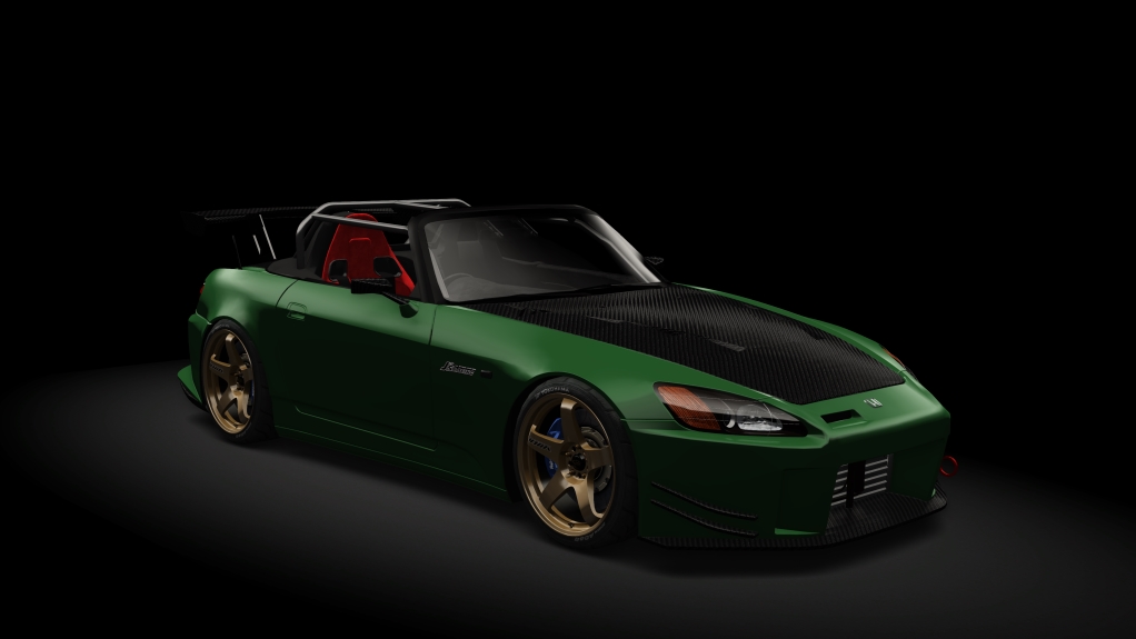 Honda J's Racing S2000, skin Racing_Green