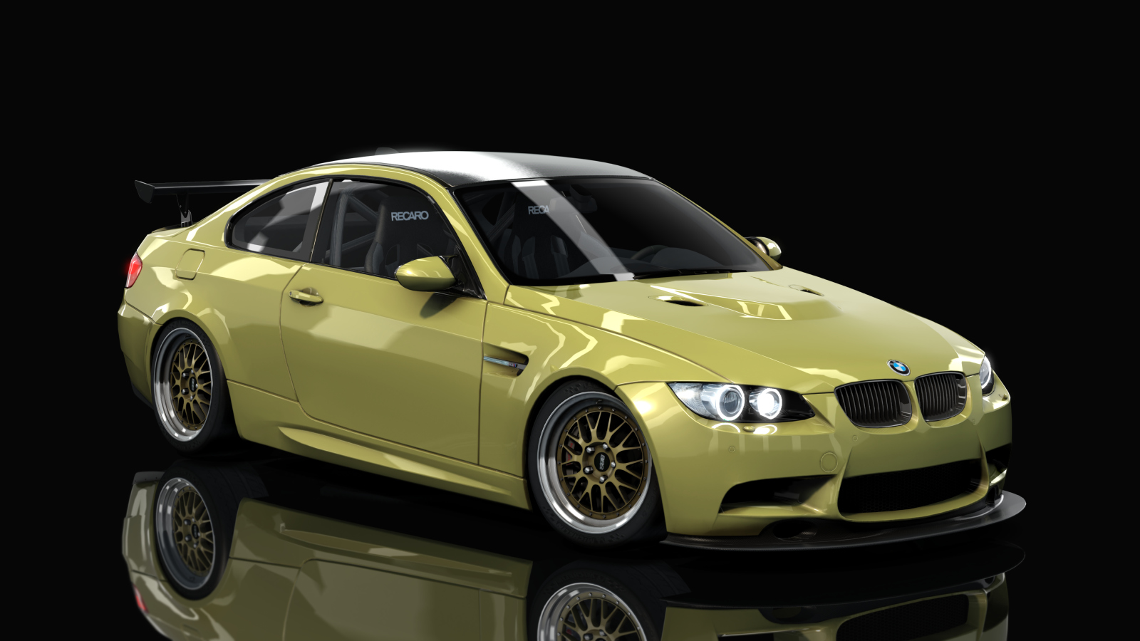 HOTHEAD21 BMW E92 V8 GT (DCT), skin Dakar_Yellow