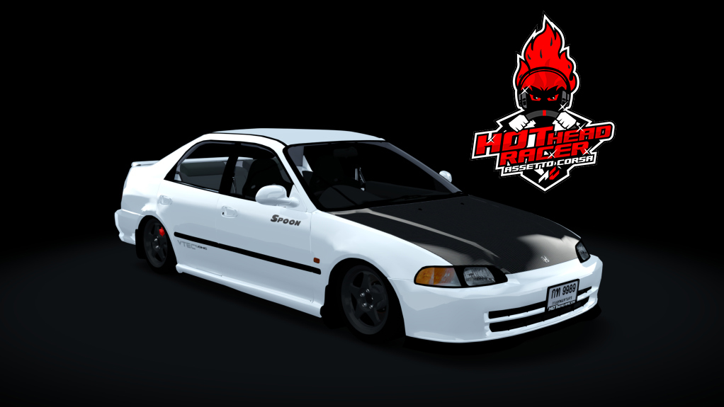 HOTHEAD Honda EG Spoon, skin White