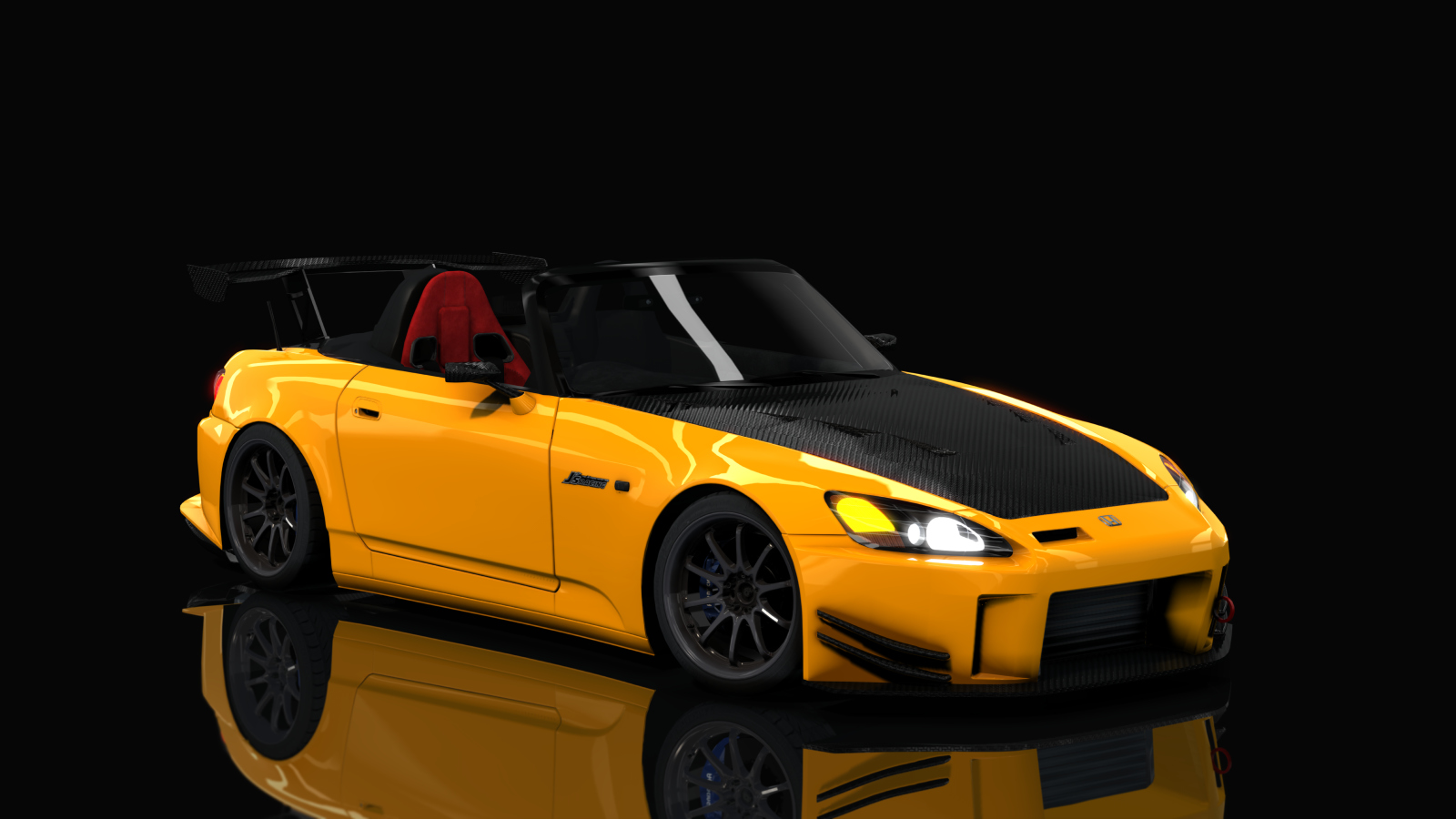 HOTHEAD21 Honda S2000, skin Orange