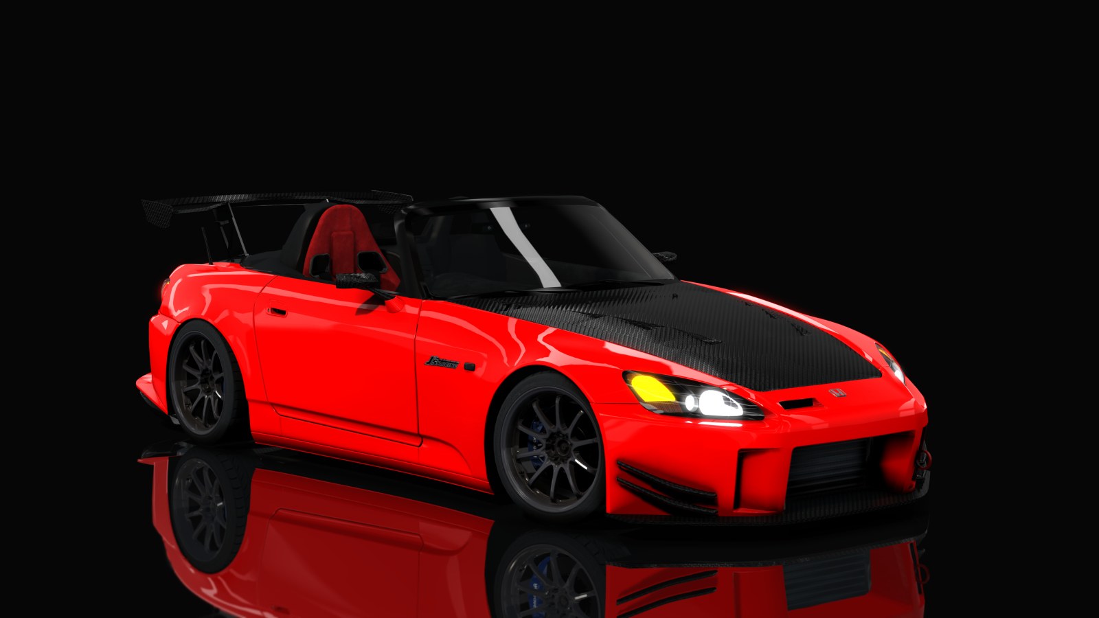 HOTHEAD21 Honda S2000, skin Red