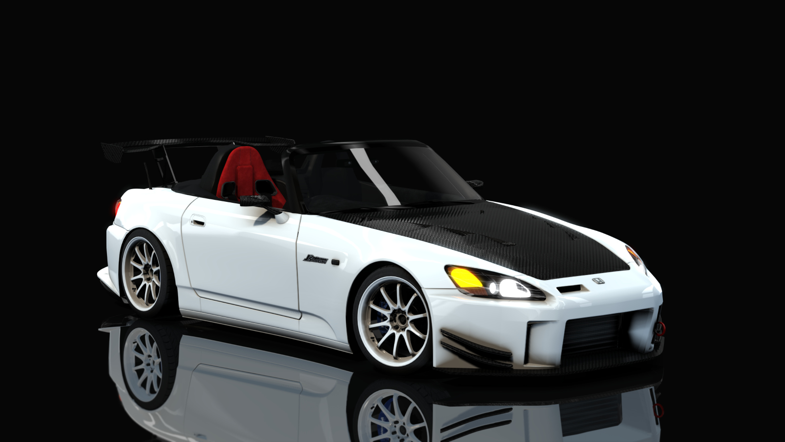 HOTHEAD21 Honda S2000, skin White