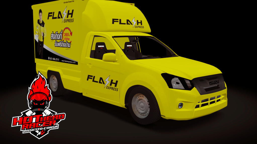 HOTHEAD ISUZU ALL NEW DMAX EXPRESS, skin flash