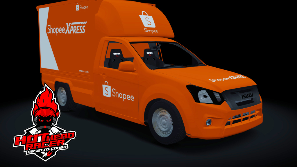 HOTHEAD ISUZU ALL NEW DMAX EXPRESS, skin shopee