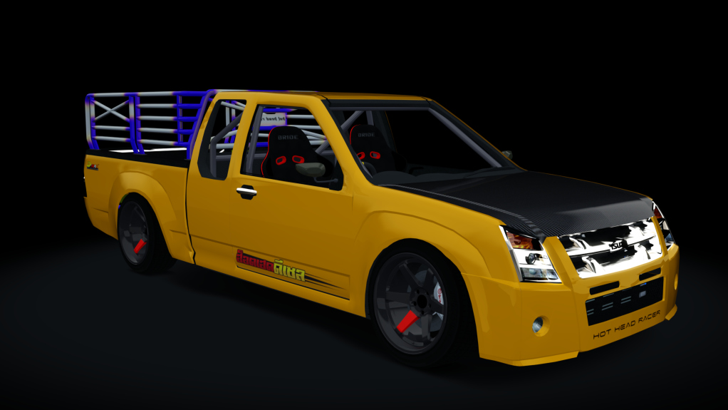 HOTHEAD ISUZU DMAX, skin orange