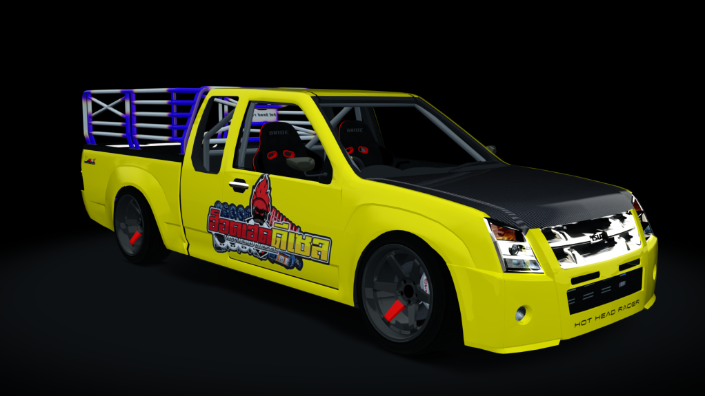 HOTHEAD ISUZU DMAX, skin yellow