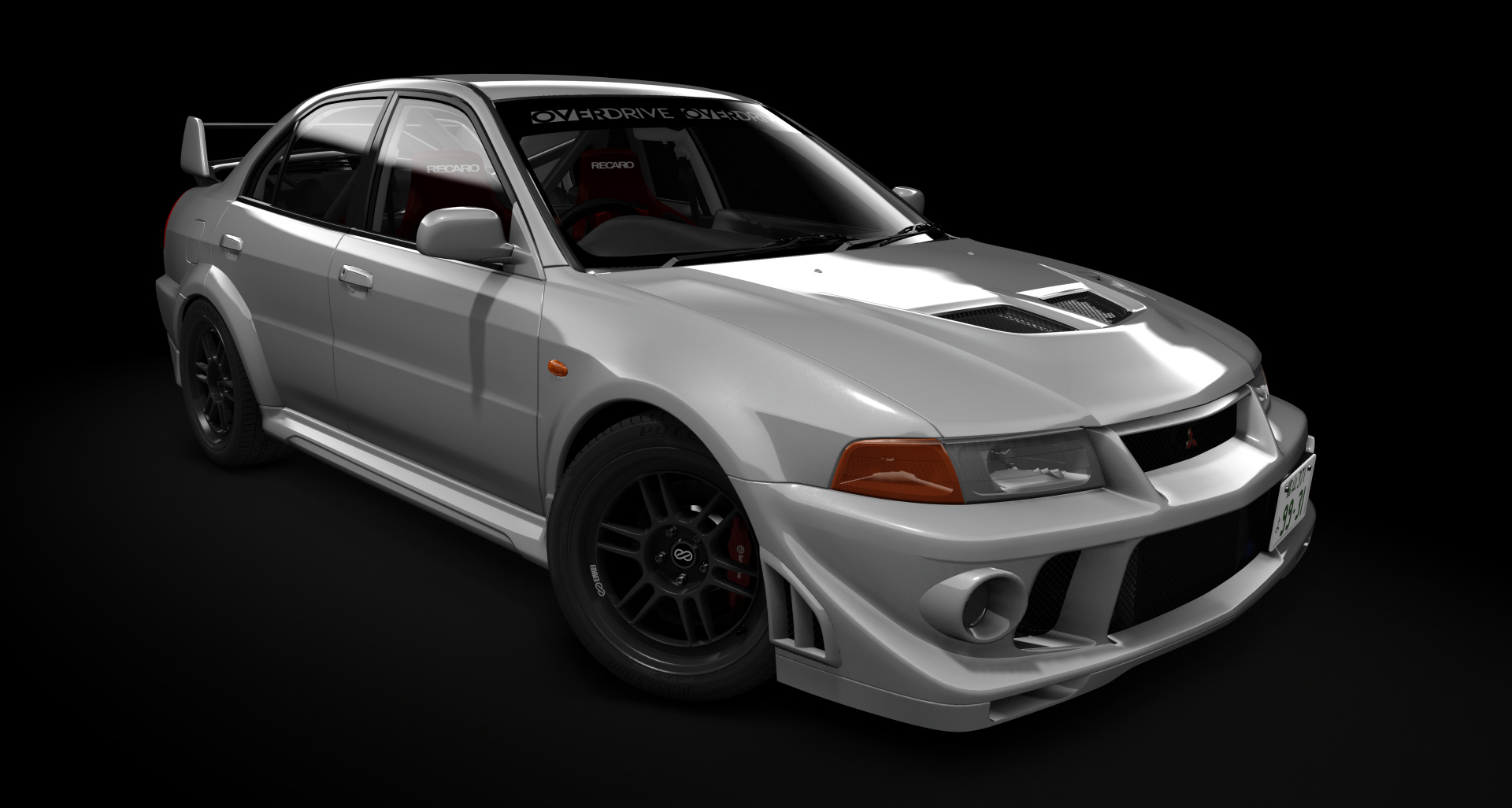 HOTHEAD Mitsubishi Lancer Evolution VI, skin 03_satellite_silver