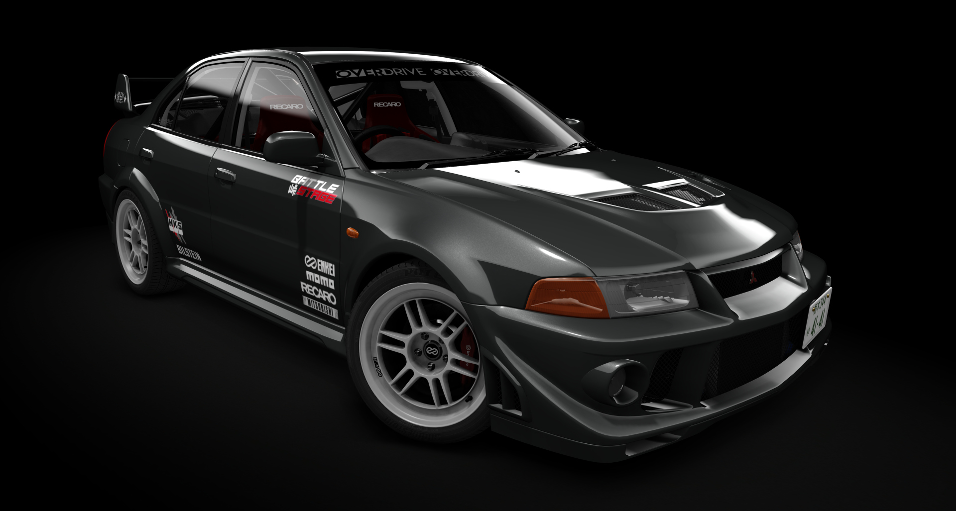 HOTHEAD Mitsubishi Lancer Evolution VI, skin 05_od_euro