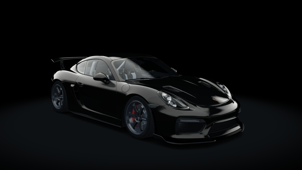 HOTHEAD Porsche Cayman GT4, skin 02_black