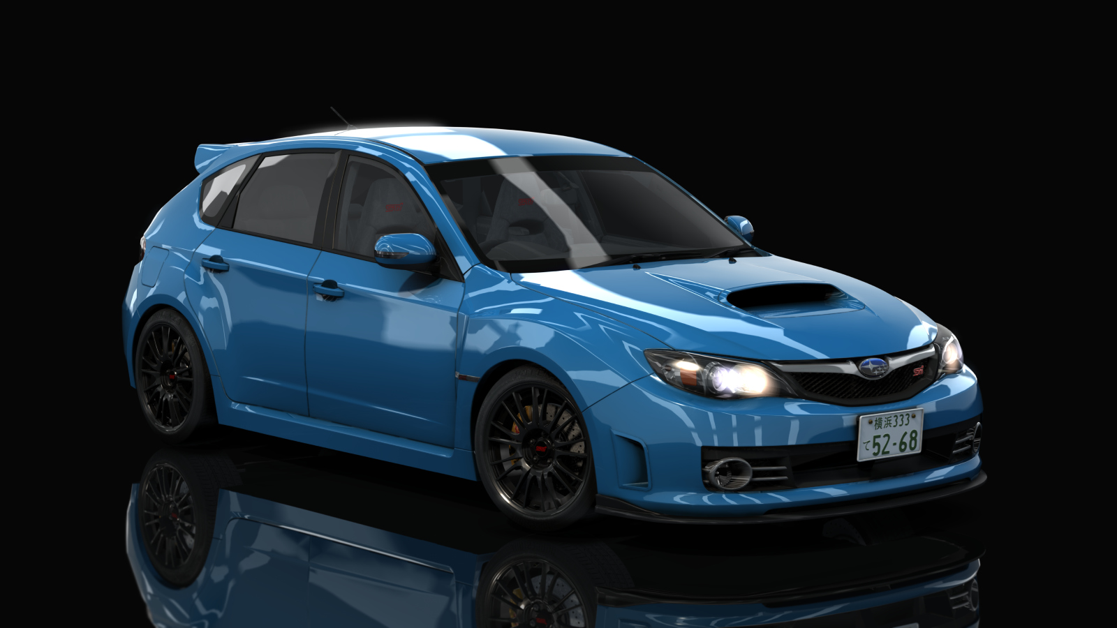HOTHEAD21 Subaru Impreza WRX STi [GRB], skin lightning_blue