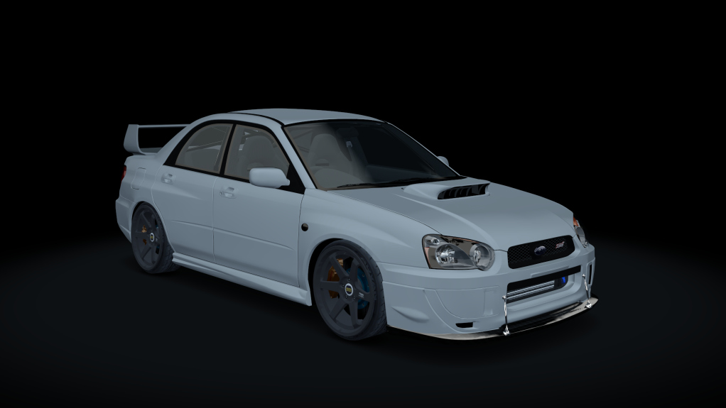 HOTHEAD Subaru Impreza WRX STi, skin grey_matte