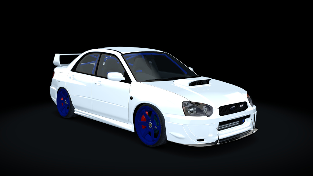 HOTHEAD Subaru Impreza WRX STi, skin white