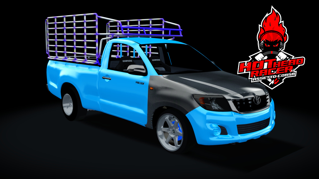 HOTHEAD TOYOTA HILUX VIGO, skin Blue