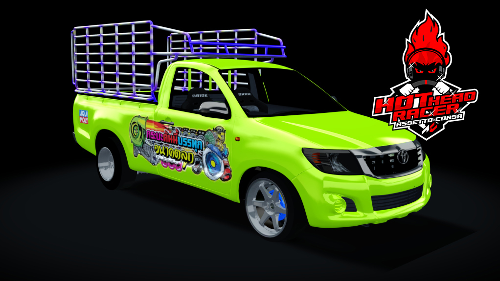 HOTHEAD TOYOTA HILUX VIGO, skin Green