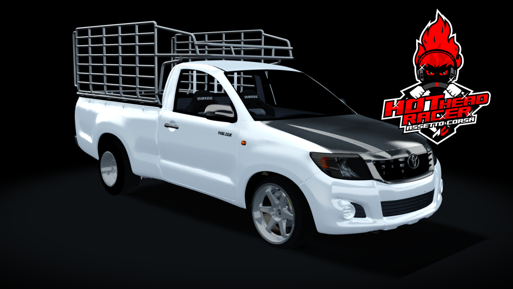 HOTHEAD TOYOTA HILUX VIGO, skin Silver